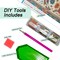 Diamond Art Painting Kits for Adults, 5D Mandala Diamond Painting Kits for Adults Beginners DIY Full Drill Flower Diamond Dots Crystal Craft Kits for Home Wall Decor Gifts 12x12 inch